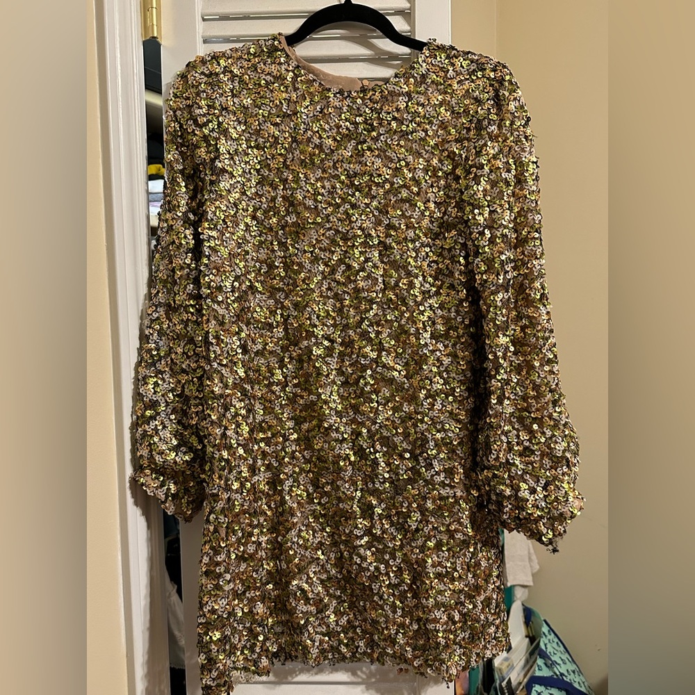 Zara Sequin Mini Dress